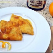 Pomerančové palačinky – Crépes Suzette