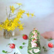 Špenátová roláda bez mouky se slanou náplní